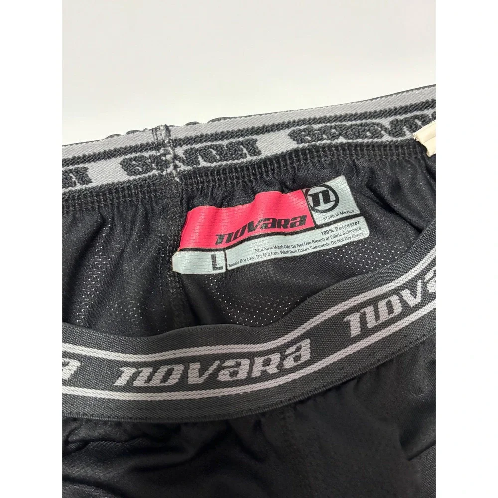 NOVARA Set of 3 Men's Cycling Shorts Padded Liner Black Gray Cargo Style Size‎ L